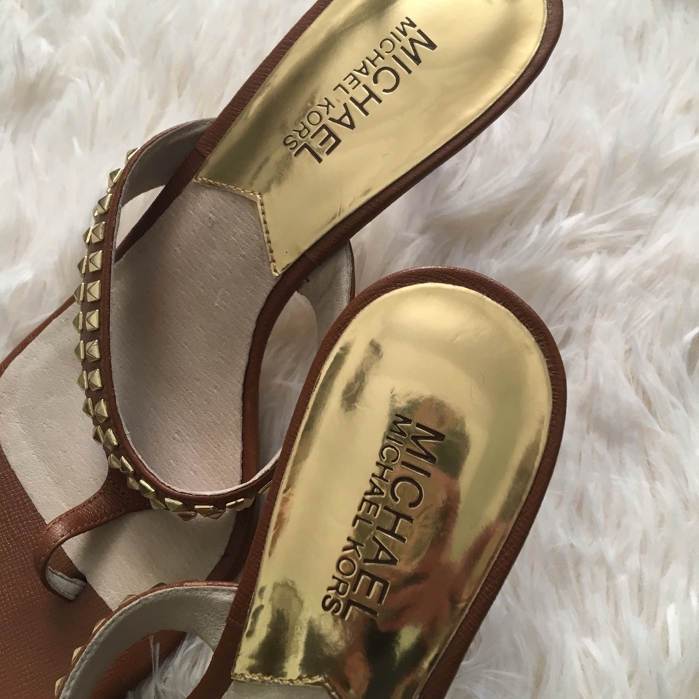 Michael Kors stud thong sandal. 7